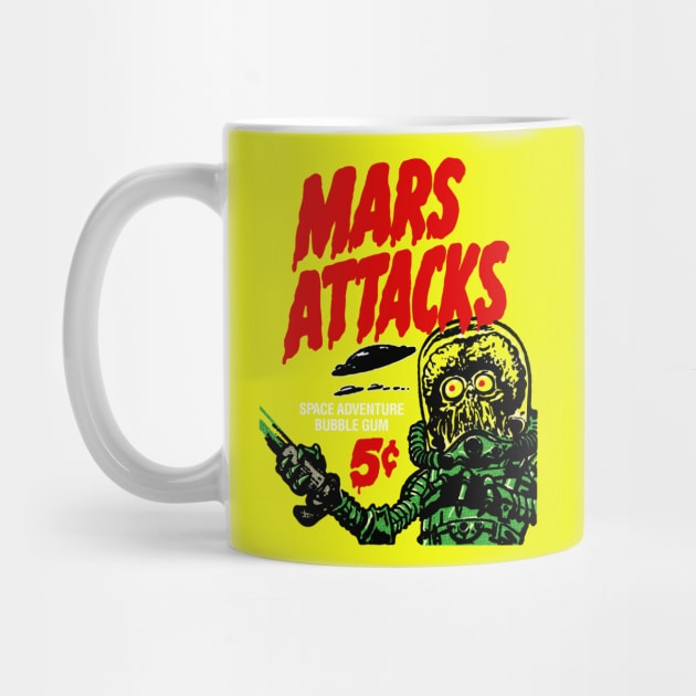 Mars Attacks Bubble Gum by Chewbaccadoll